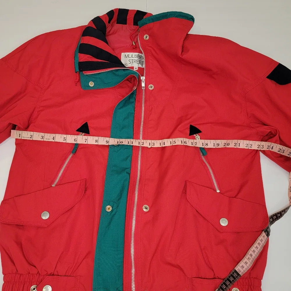 Mulberry Street 80's Drop Shoulder Ski Jacket Made In Russia Medium